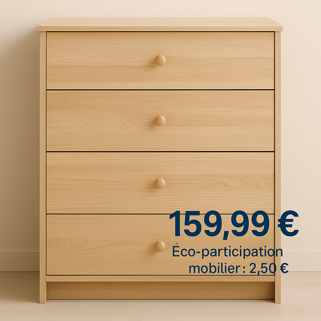 Éco-contribution sur les meubles et mobilier : que doivent faire les vendeurs en ligne ?